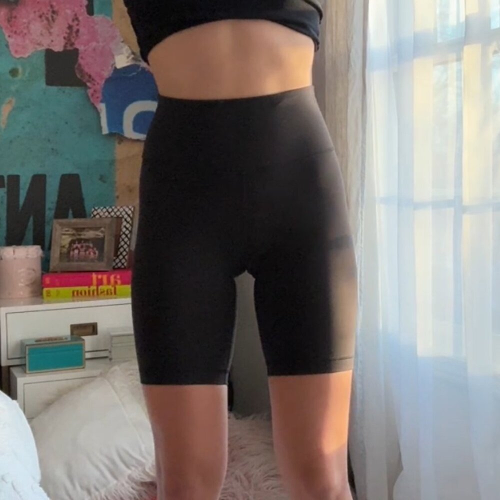 Black Lululemon Biker Shorts